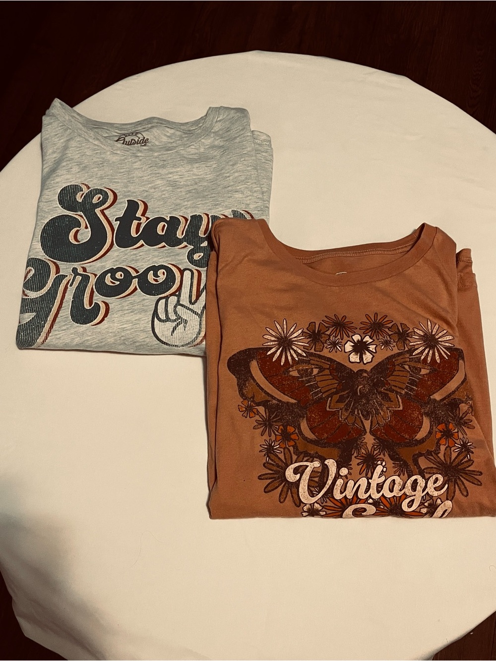 Two Live Outside Outfitters Women’s Graphic T-shirt Bundle Size XL
